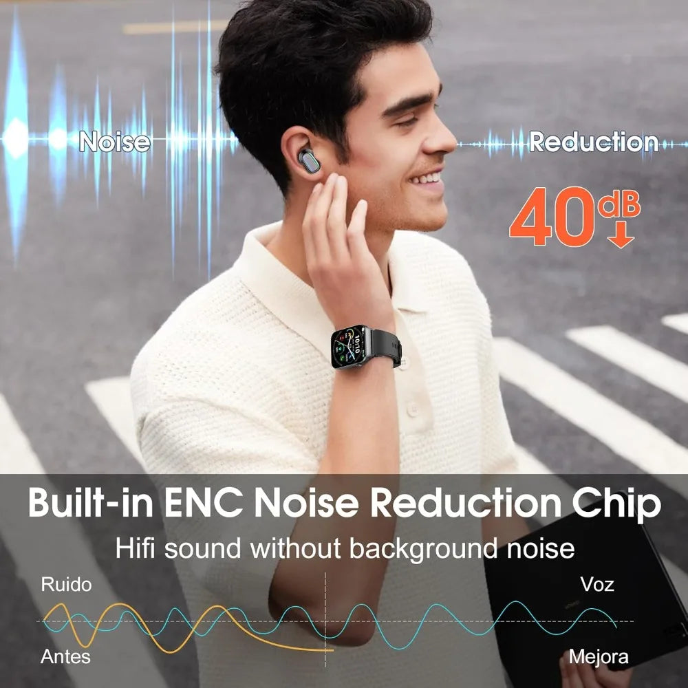 Real-Time 164-Lang Translation Earbuds: 3-in-1 Headphones with 6 Modes for Travel, Business, and Learning